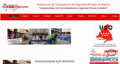 Desktop Screenshot of ftspusomadrid.com