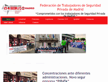 Tablet Screenshot of ftspusomadrid.com